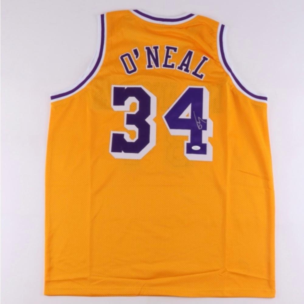 Shaquille O'Neal Signed Shaq Lakers Jersey - JSA Authentication